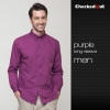 men purple shirt 